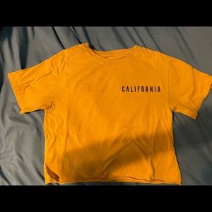 california los angeles t shirt, unsure brand and size but probably a small